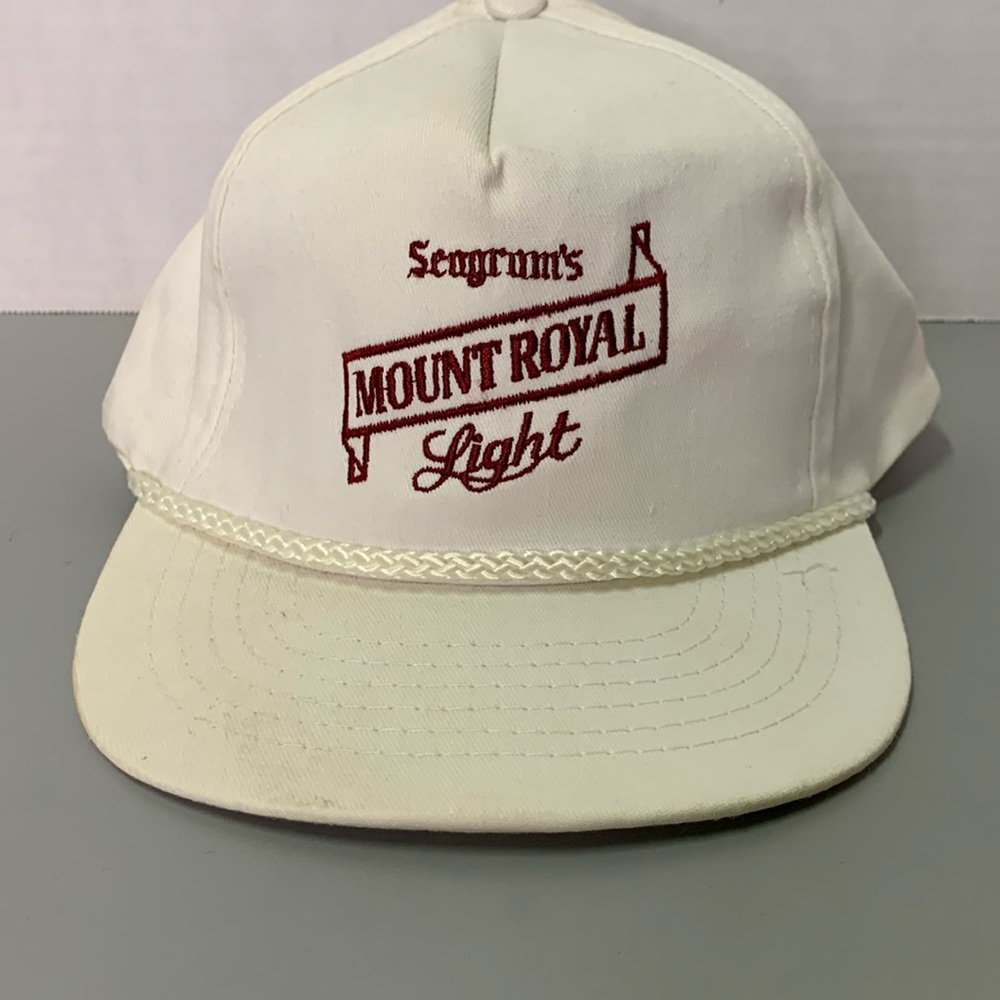 Vintage Seagram’s Mount Royal Light Truckers SnapBack AmaPro #1